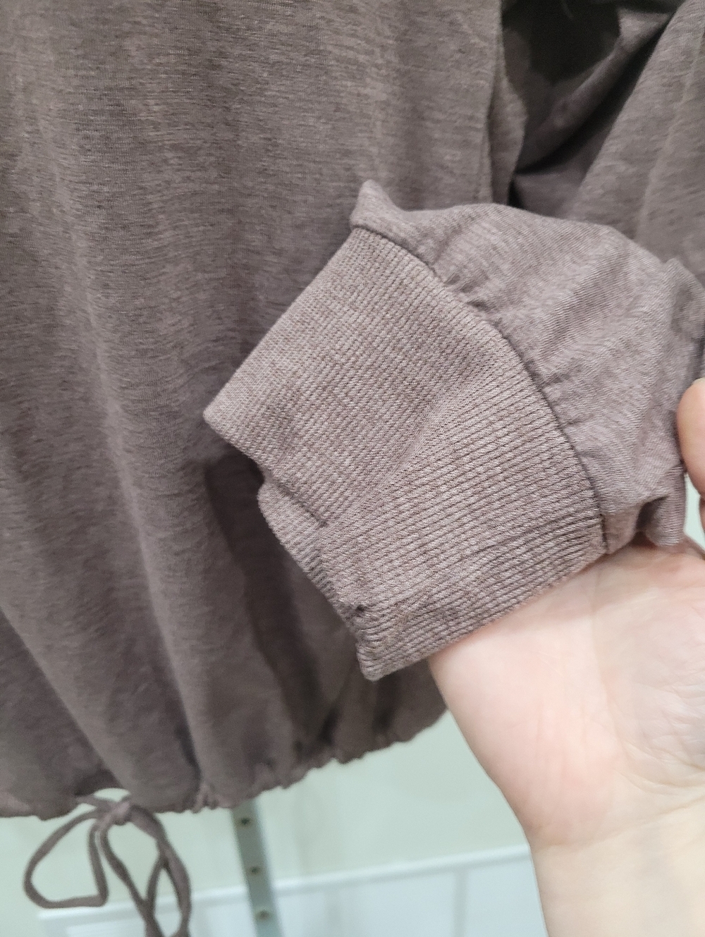 2/$20 Hyba Purple Brown Sweatshirt Activewear Size: 2X - Picture 8 of 12